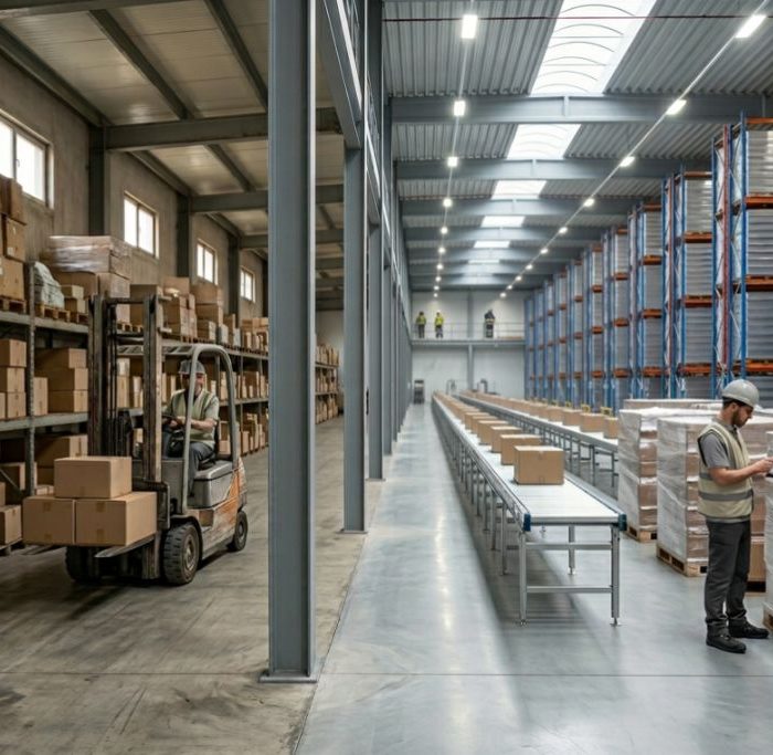 Almacén tradicional vs centro de distribución