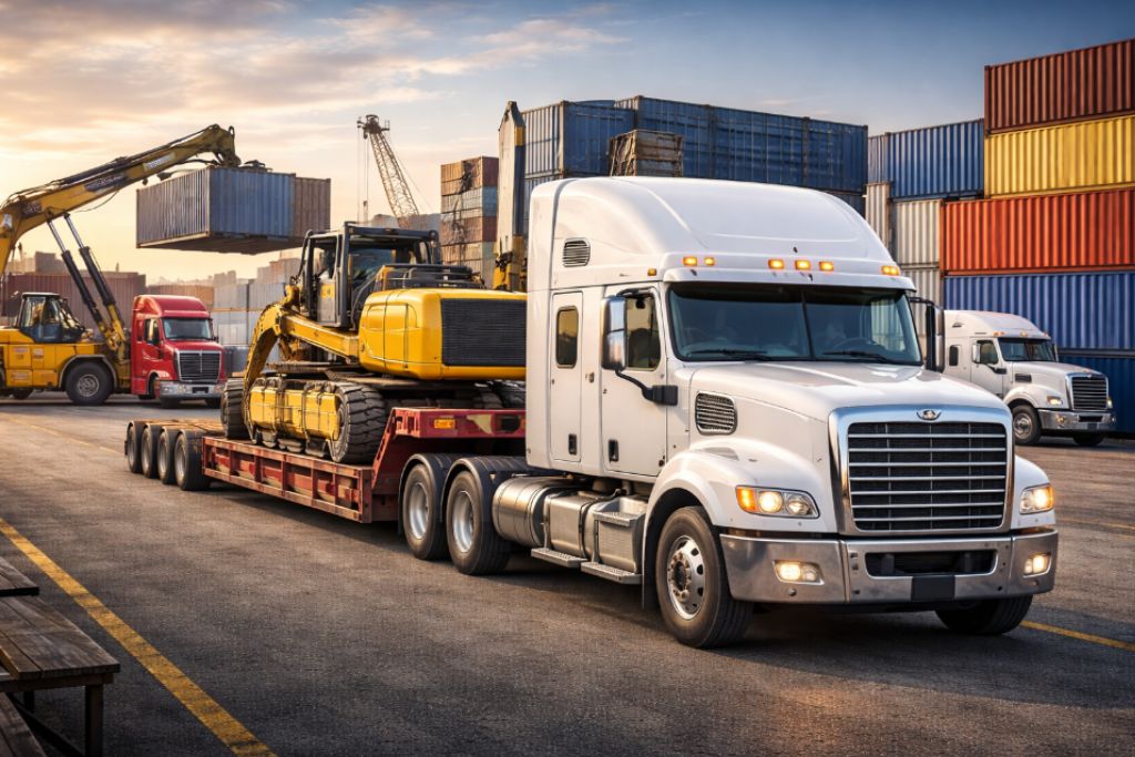 Carga pesada transporte
