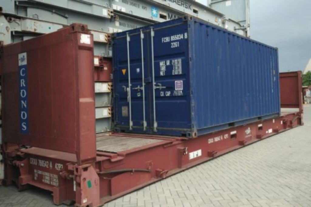 Contenedor flat rack