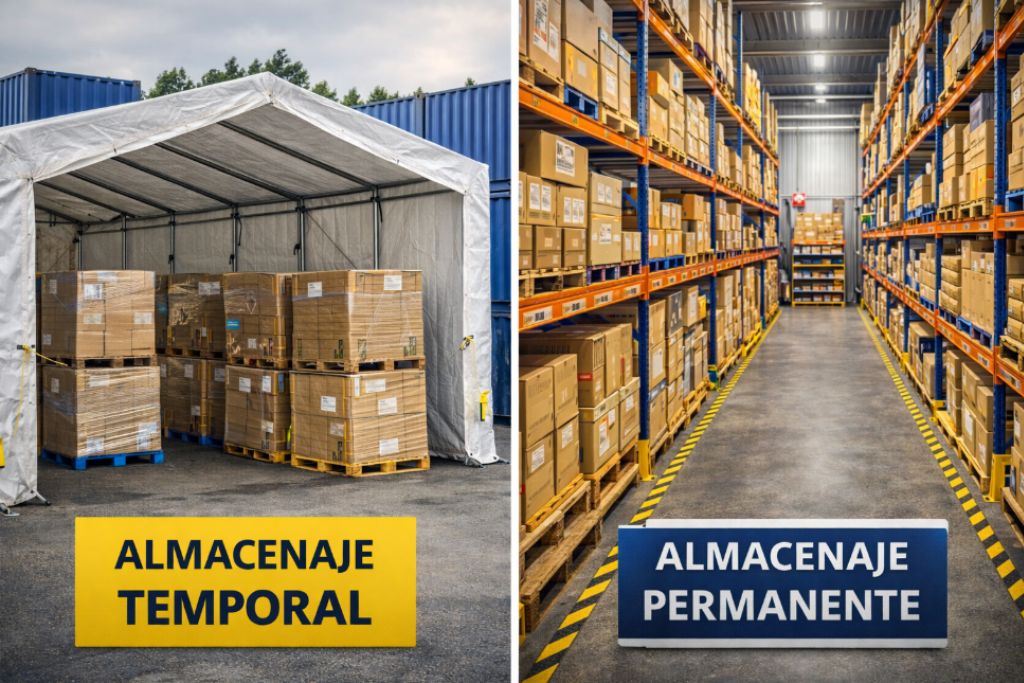 Diferncias de almacenaje