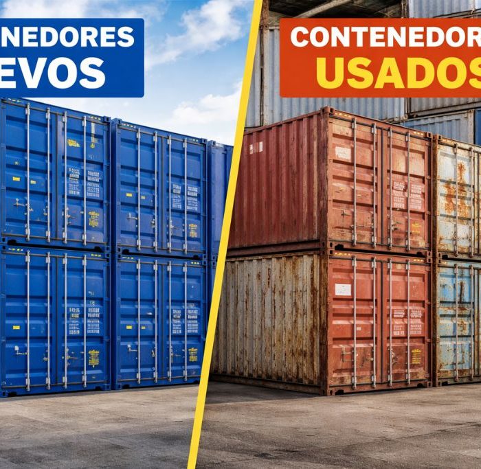 Contenedores nuevos y usados