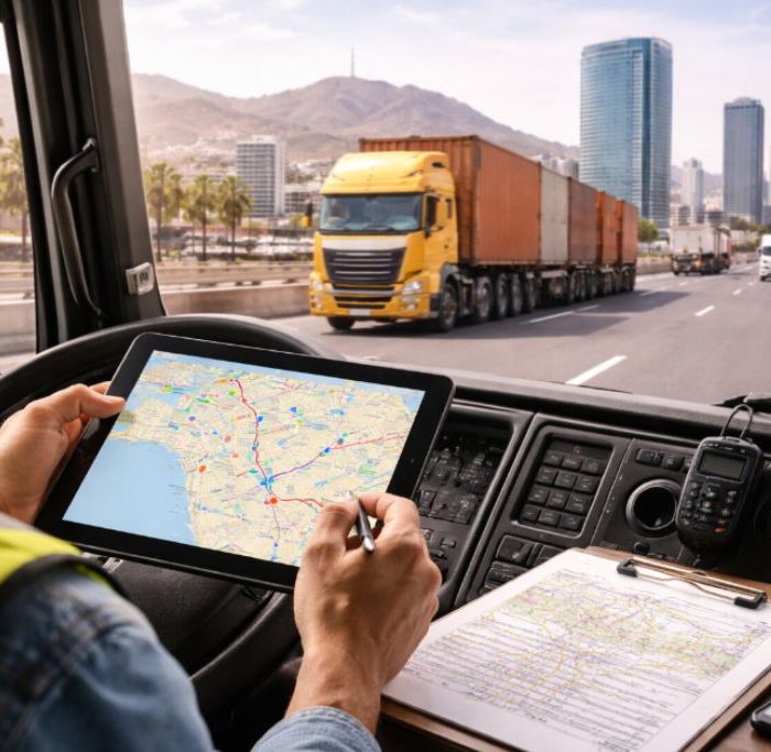 Planificación de rutas para carga pesada