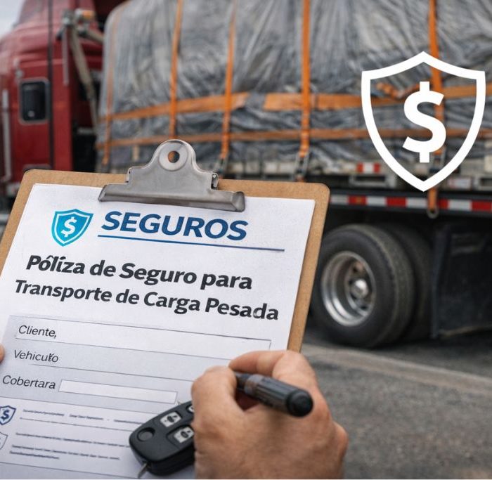 Seguro transporte carga pesada
