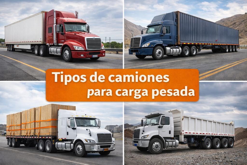 Tipo de camiones para carga pesada