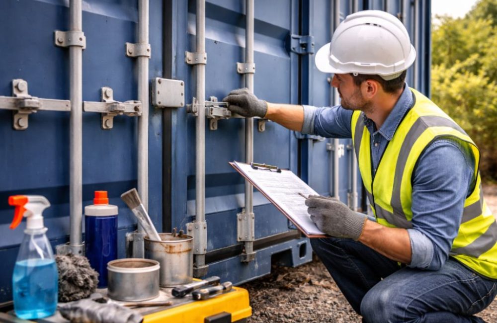 mantenimiento de contenedores