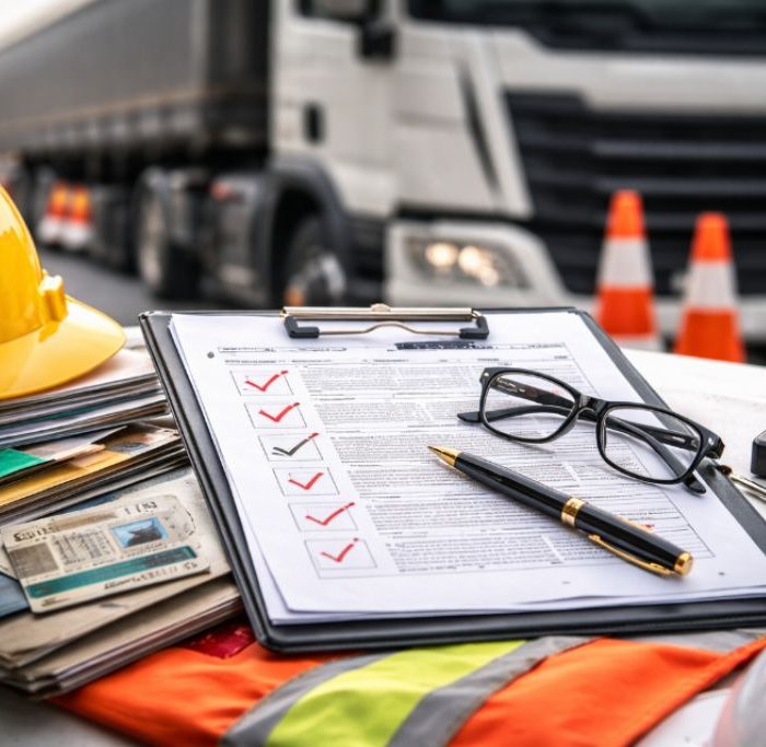 operar legalmente con carga pesada